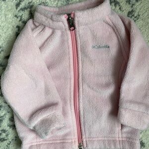 Columbia Pink Fleece Jacket